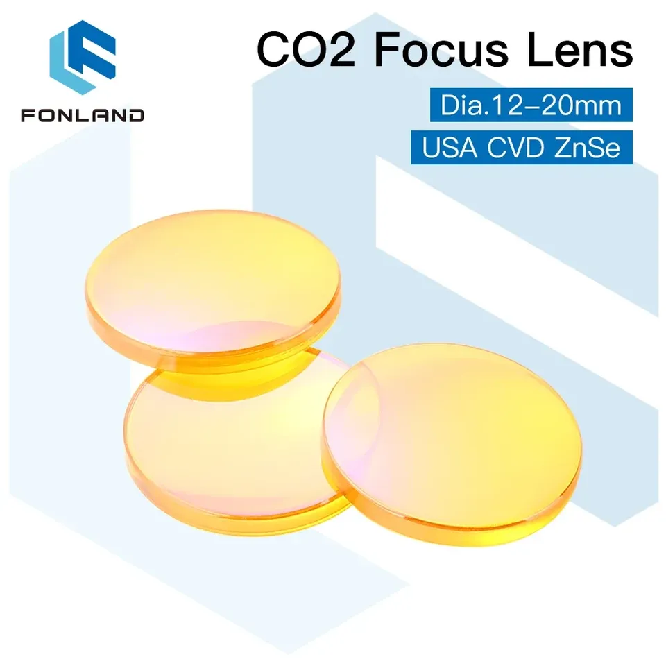 

Фокусные линзы FONLAND CVD ZnSe для лазерной гравировки CO2