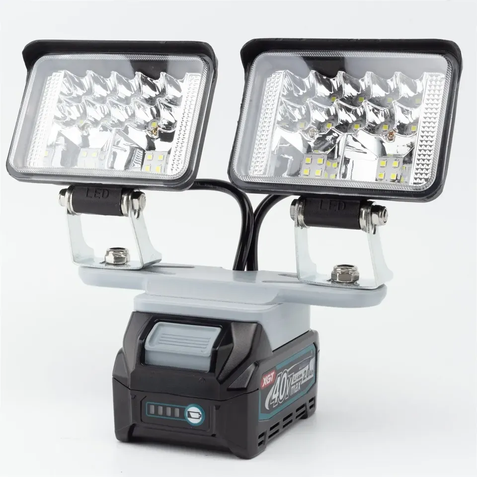 

Портативный фонарик Makita 40В 2 головы