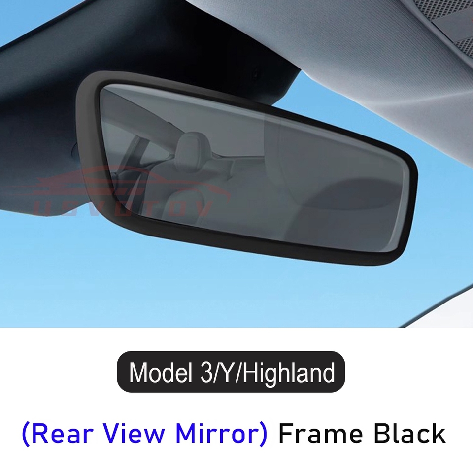 

Tesla Model 3Y Highland Защитная Рамка Силиконовый Чехол Для Зеркала Заднего Вида Резиновый Чехол Аксессуары Для Центральной ...