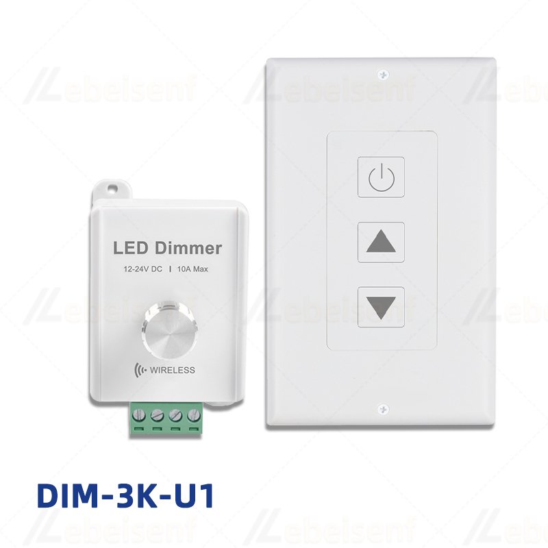 

Радиочастотный диммер Lebeisenf DIM-K3+U1 для светодиодной ленты
