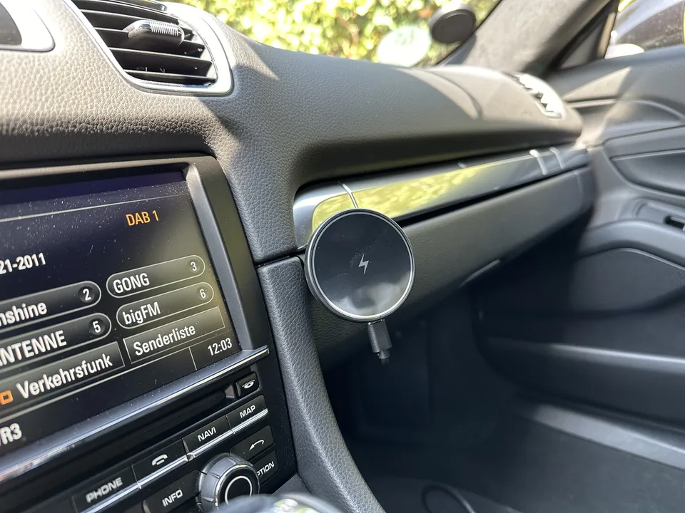

Крепление для телефона Mag Safe Для Porsche 991/981/718 911 Cayman Boxster LHD