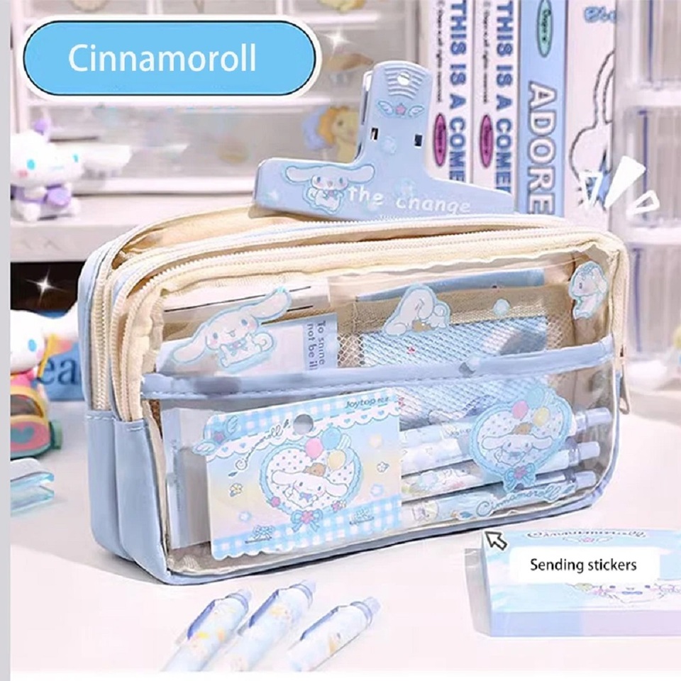 

MINISO Пенал-сумка Sanrio Kawaii Kuromi Cinnamoroll
