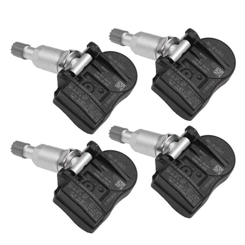 

52933-B1100 52933-2J100 TPMS датчик давления в шинах автомобиля для Hyundai Santa Fe Equus Genesis Accent 52933B1100 433 МГц