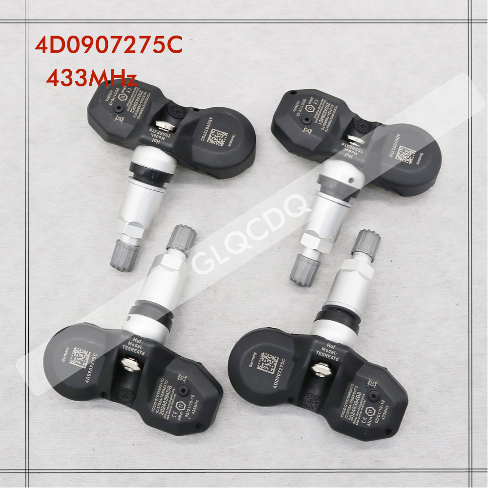 

ДАТЧИК ТИСЛЕНИЯ В ШИНАХ КОЛЕСА ДЛЯ 2002-2009 AUDI A8 (4E) 433 МГц TPMS ДАТЧИК МОНИТОРА ДАВЛЕНИЯ В ШИНА 4D 0907275 C 4D0 907 275 C