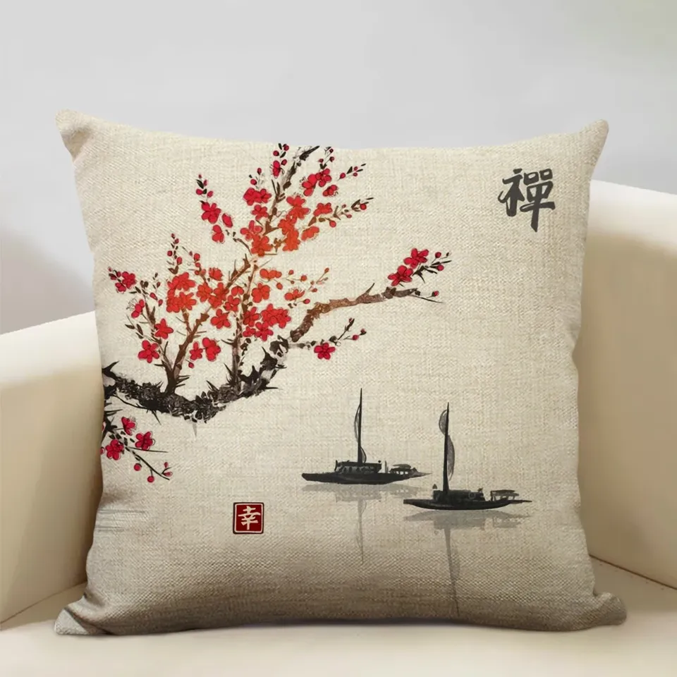 

Чехол для подушки HAAFKK Mount Fuji 45x45 см