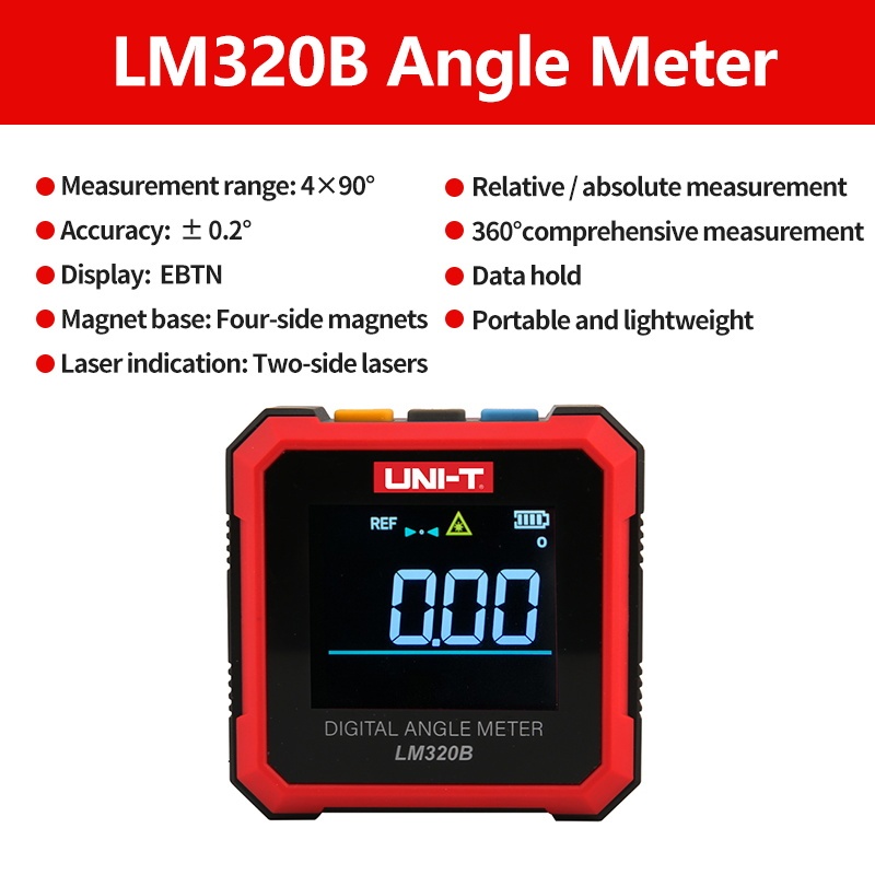 

UNI-T Цифровой Угломер LM320