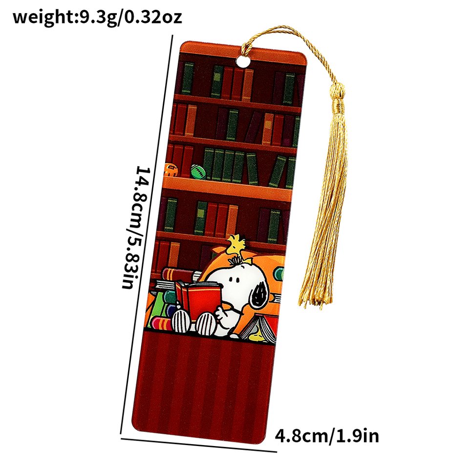 

Закладки Snoopy из акрила