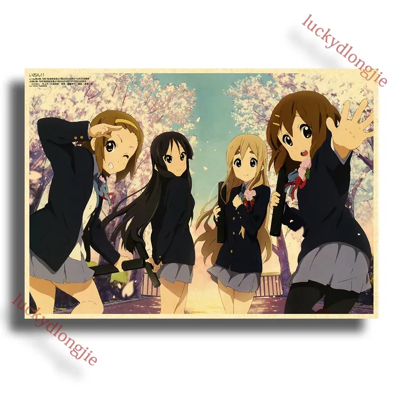 

Ретро плакат K-On