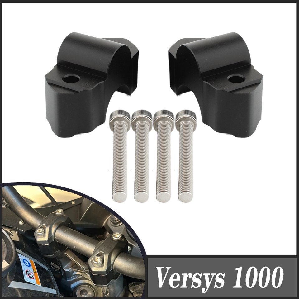 

Для Kawasaki Versys 1000 2015 2016 2017 2018 2019 2020 2021 аксессуары для мотоциклов, подставка для руля, высота 26 мм, кронштейн K