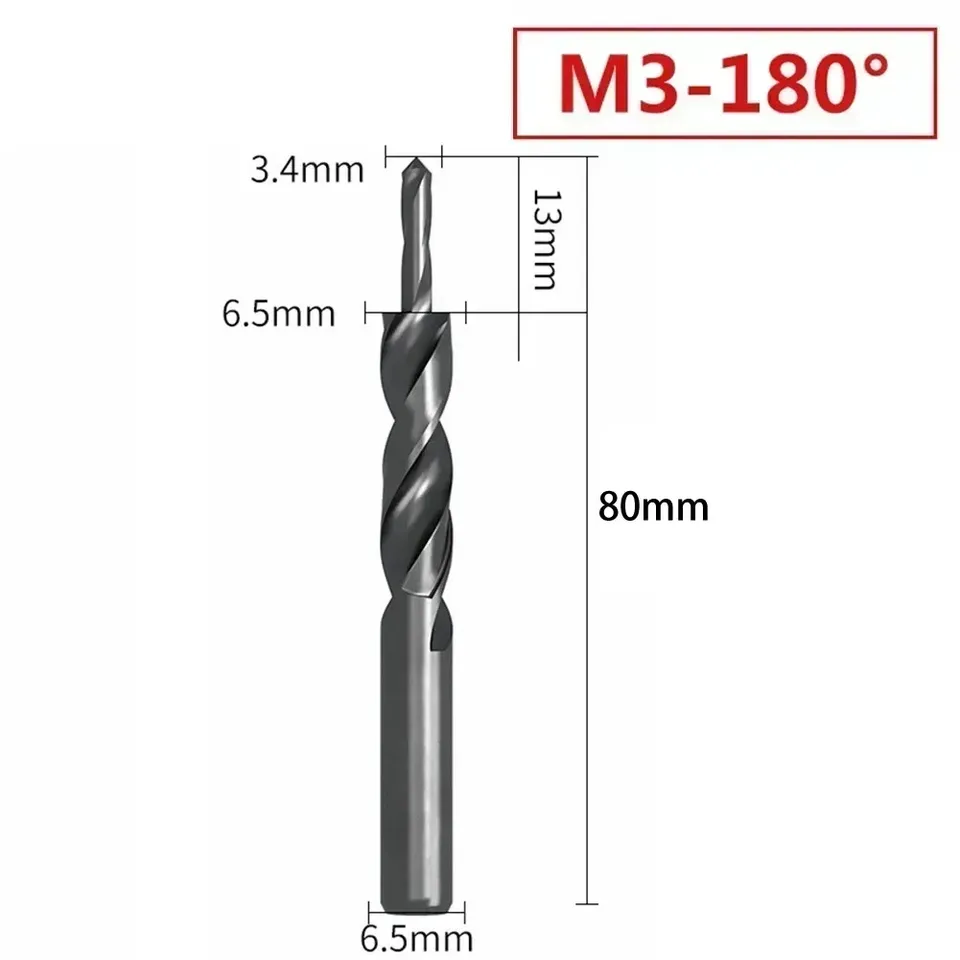 

Спиральное сверло VIBRATITE M4-M12 90/180 градусов HSS