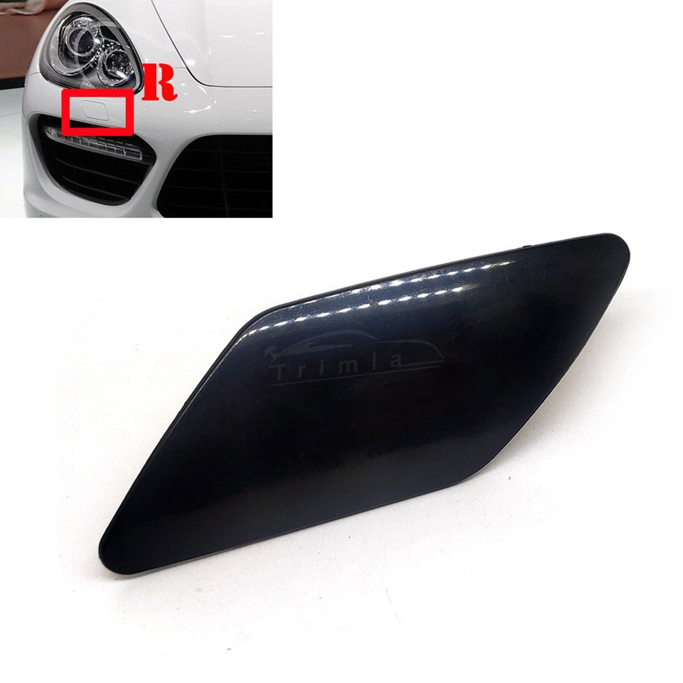 

Подходит для 11-18 L & R Porsche Cayenne 92A 958 GTS S Turbo Sport Front Side крышка омывателя фар