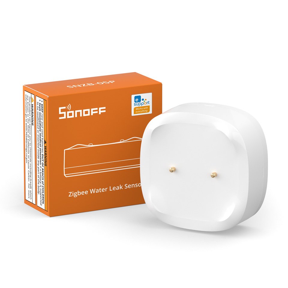

SONOFF SNZB-05P датчик утечки воды