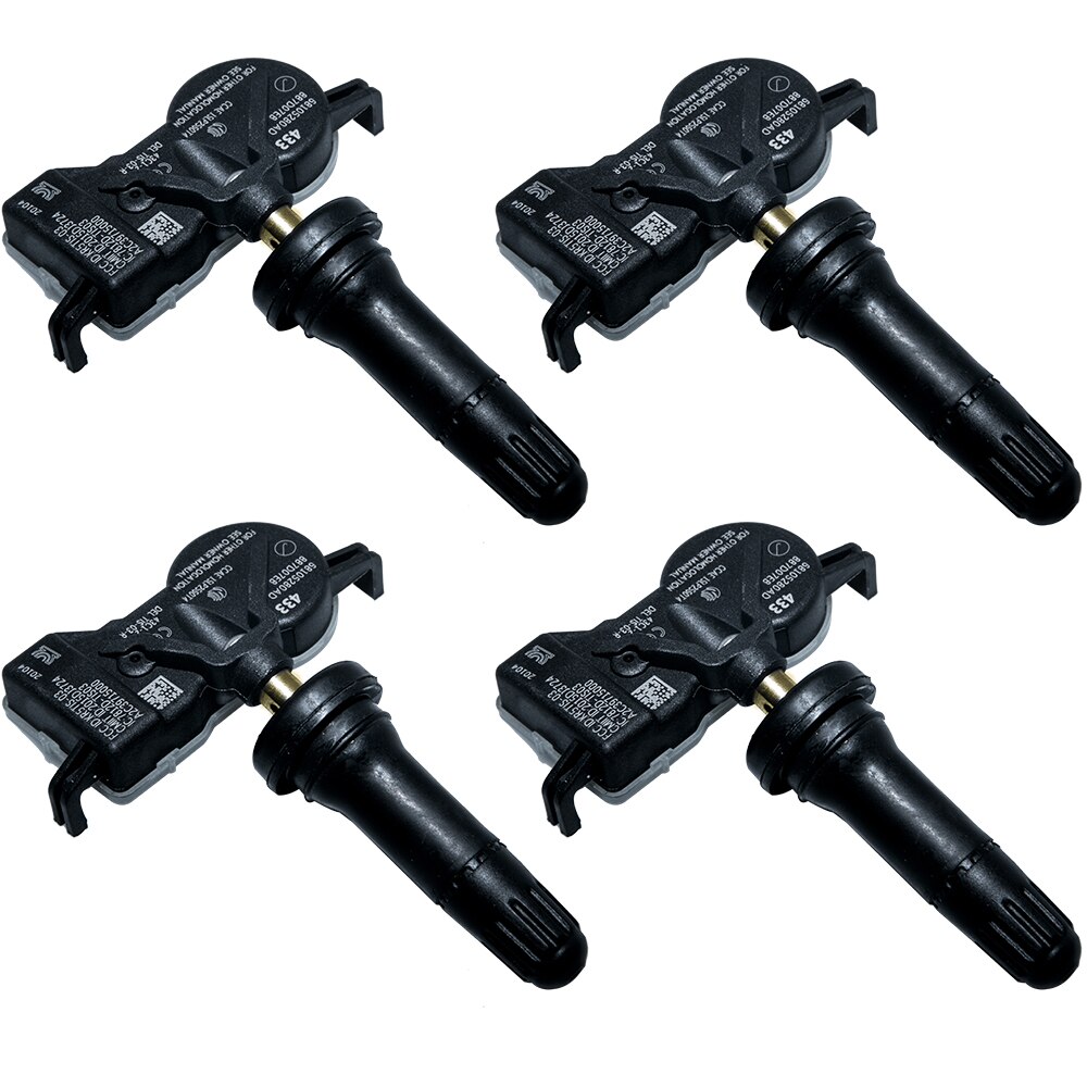 

4 шт. датчик давления в шинах 433 мГц TPMS для Chrysler Voyager/Pacifica 2017-2023 Dodge Durango/Jeep Renegade 2016-2023 68252493 АБ