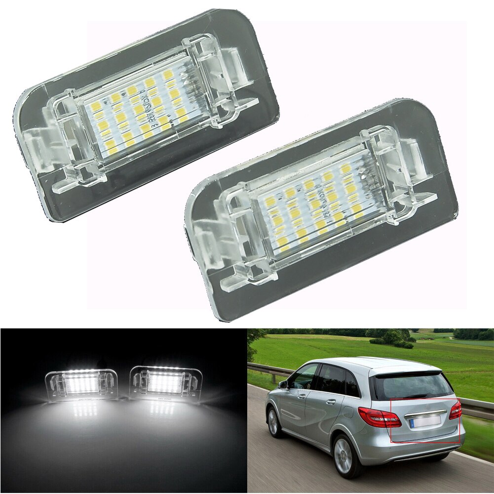

Подсветка номерного знака для Mercedes Benz B-Class W246 W242 Canbus, 2 шт