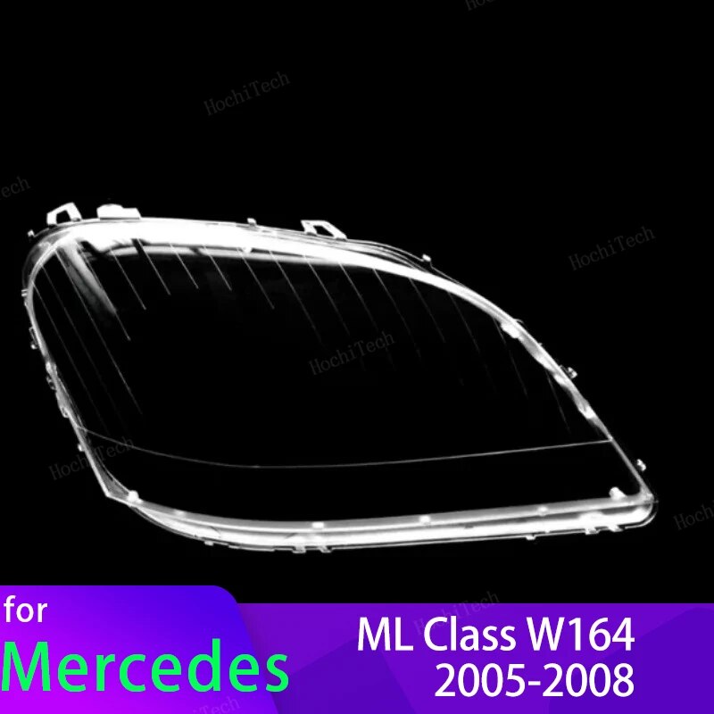 

Для Mercedes-Benz ML Class W164 ML400 ML450 ML350 ML320 предварительно фейслинг 05-08 прозрачный корпус передних фар, стеклянная крышка