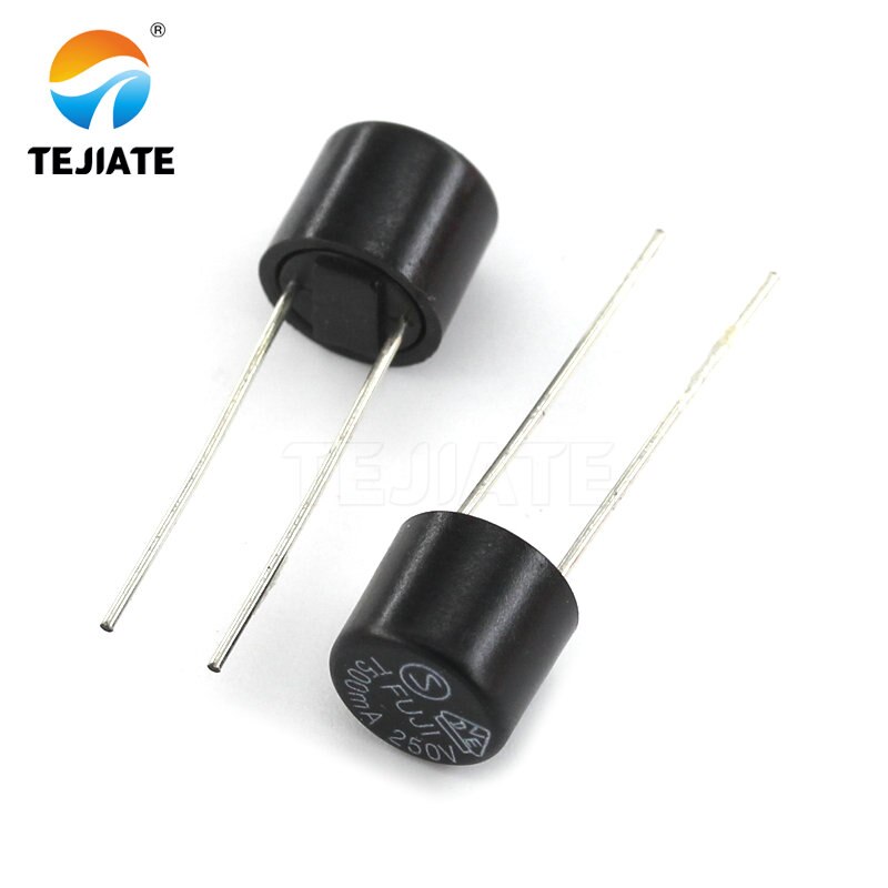 

10 шт. цилиндрические предохранители TEJIATE T0.5/2/3/3.15/5/6.3A 250В