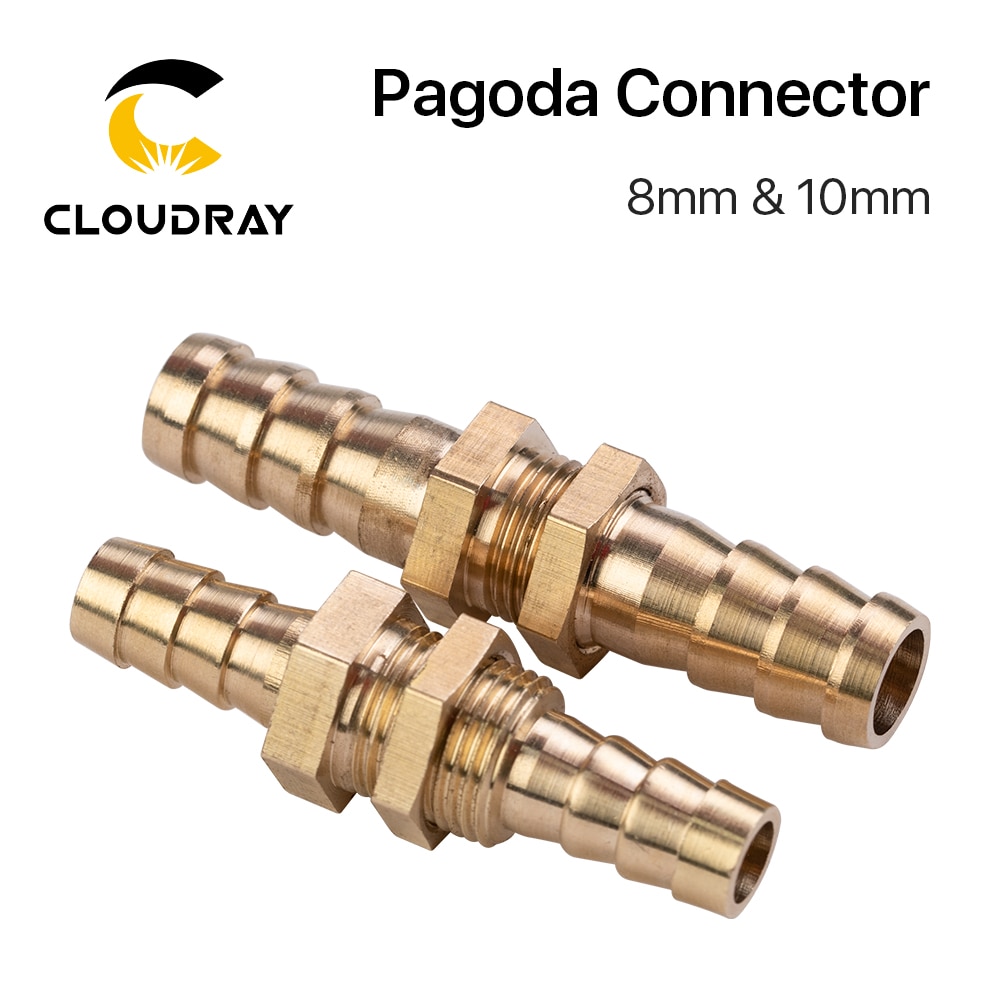 

Медная головка Cloudray Pagoda 8 мм и 10 мм для водопроводных труб, жидких трубок, газовых трубок