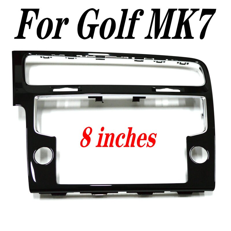

Черная рамка под фортепиано для Golf Mk7, отделка, 8 дюймов и 9 дюймов, рамка для Golf 7, Cd радио пластины, декоративная рамка, панель