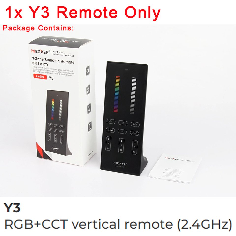 

Miboxer Y3 RGB+CCT пульт дистанционного управления