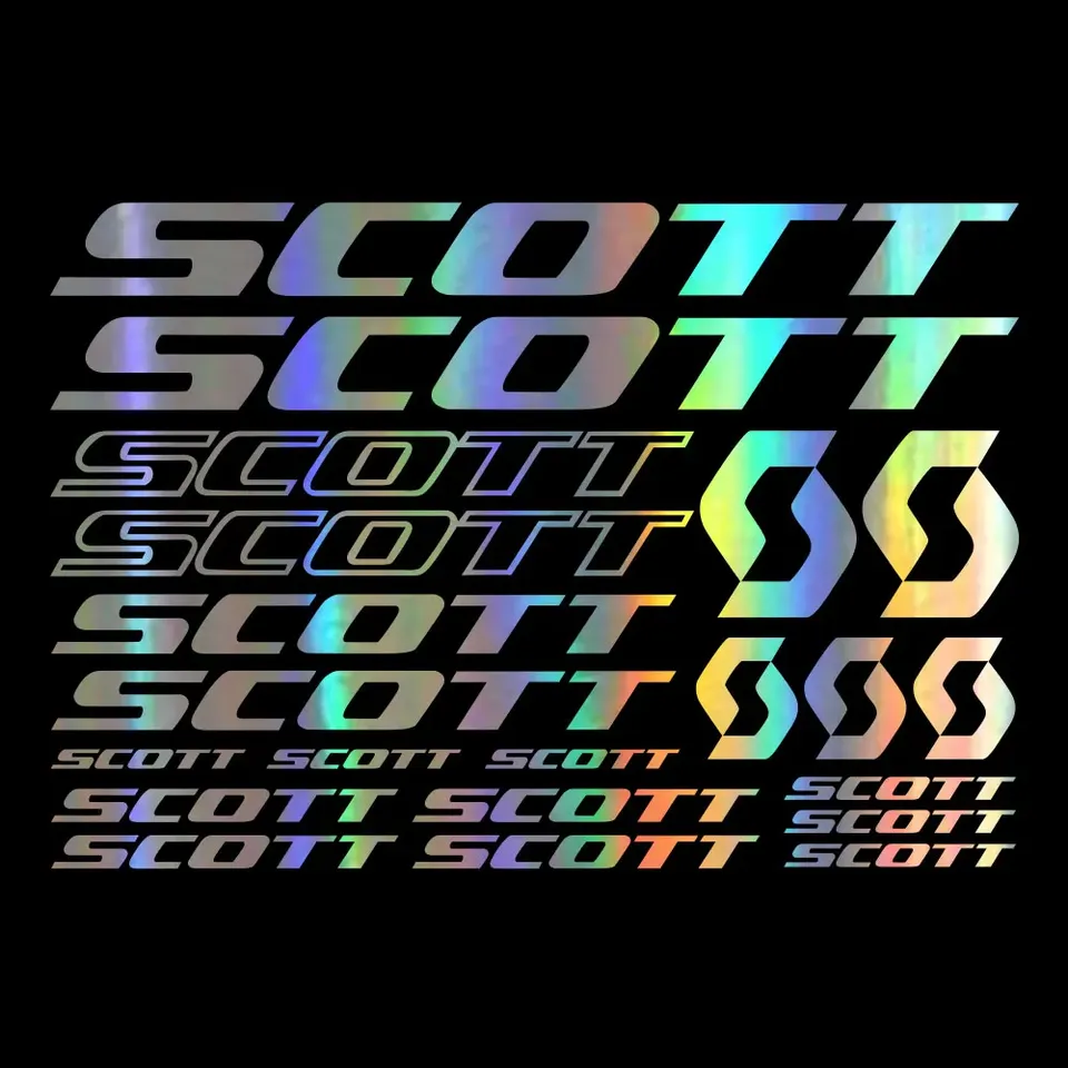 

21 шт. велосипедные наклейки для Scott Bike, наклейки на раму, наклейки, лист, велосипедные наклейки для автомобиля, автомобильные аксессуары, украшение, 32 см * 22 см