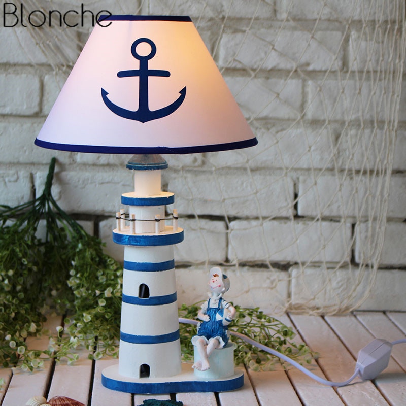 

Настольная лампа Blonche Mediterranean Style