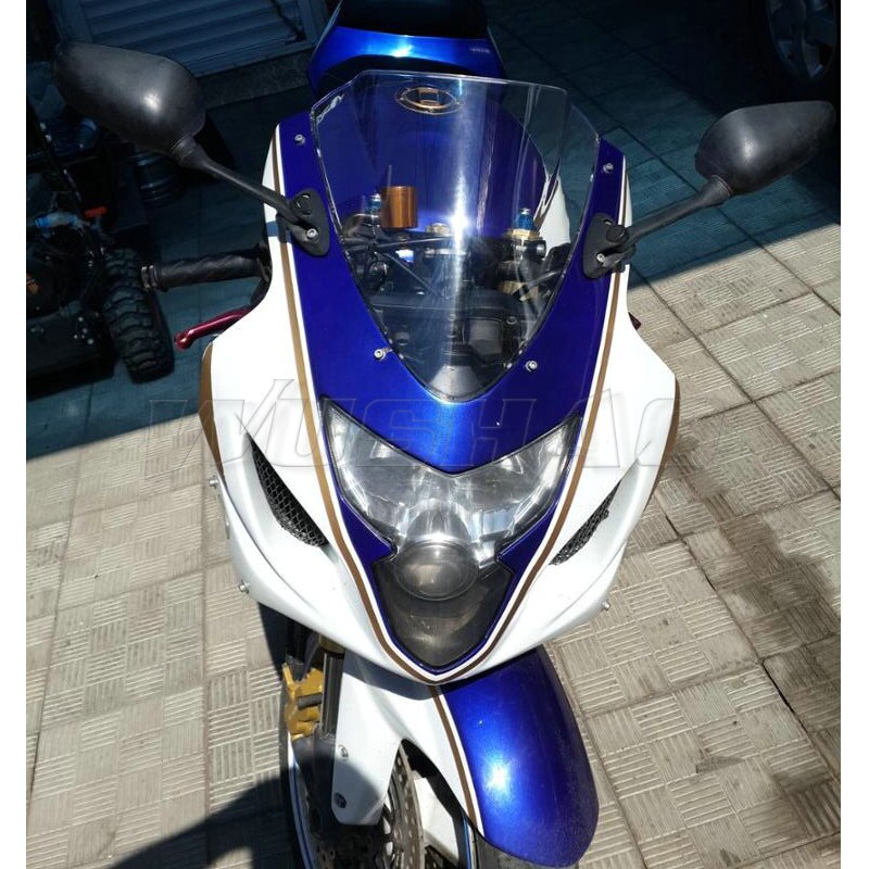 

Ветровой экран на лобовое стекло мотоцикла для Suzuki 2004, 2005, GSX-R600 GSXR600, GSX-R750 GSXR750, GSXR, GSX-R 600, 750, K4, K5, черный