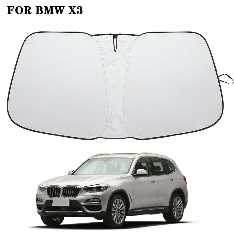 

Для BMW X3 2018 2019 2020 2021 2022 2023 Солнцезащитный козырек на лобовое стекло автомобиля, козырек от солнца на переднее окно, защита от ультрафиолета, автомобильные аксессуары