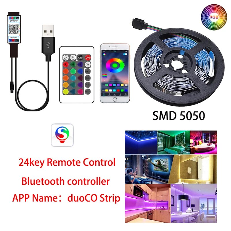 

NOWYEY Светодиодная лента SMD5050 Bluetooth