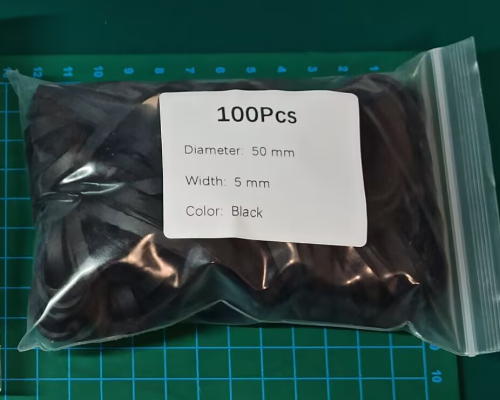 

Резиновые ленты STORKFLY 50mm черные 20/50/100/200 шт
