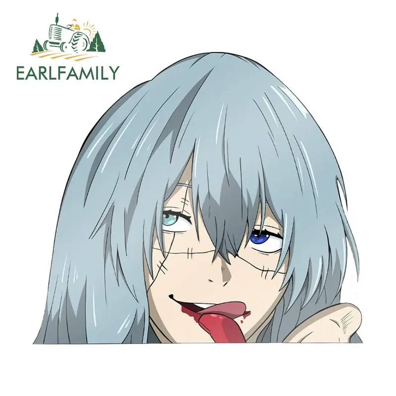 

EARLFAMILY 13 см x 11,5 см для Mahito Peeker интересные автомобильные наклейки на окна, доска для серфинга, фотообои, декор RV