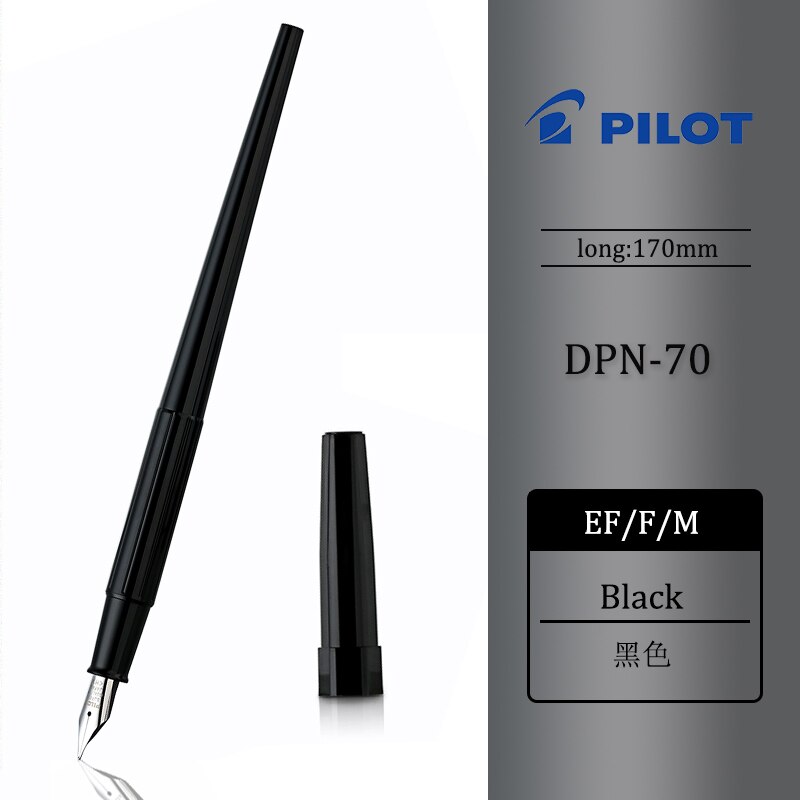 

PILOT DPP-70 Fiber Yang Ink Sac Pen EF/F/M Заостренный Длинный стержень в стиле ретро десять тысяч ручек для скетчинга обучения обучению специальному для студента