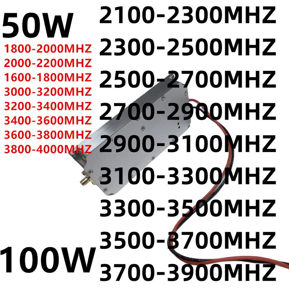 

1800 2 2100-2300 МГц3700-3900 МГц3500-3700 МГц3300-3500 МГц3100-3300 МГц2900-3100 МГц2700-2900 МГZPOWERAMPLIFIER Модуль ГЕНЕРАТОРА ШИЗОВОГО ГЕНЕРАТОРА