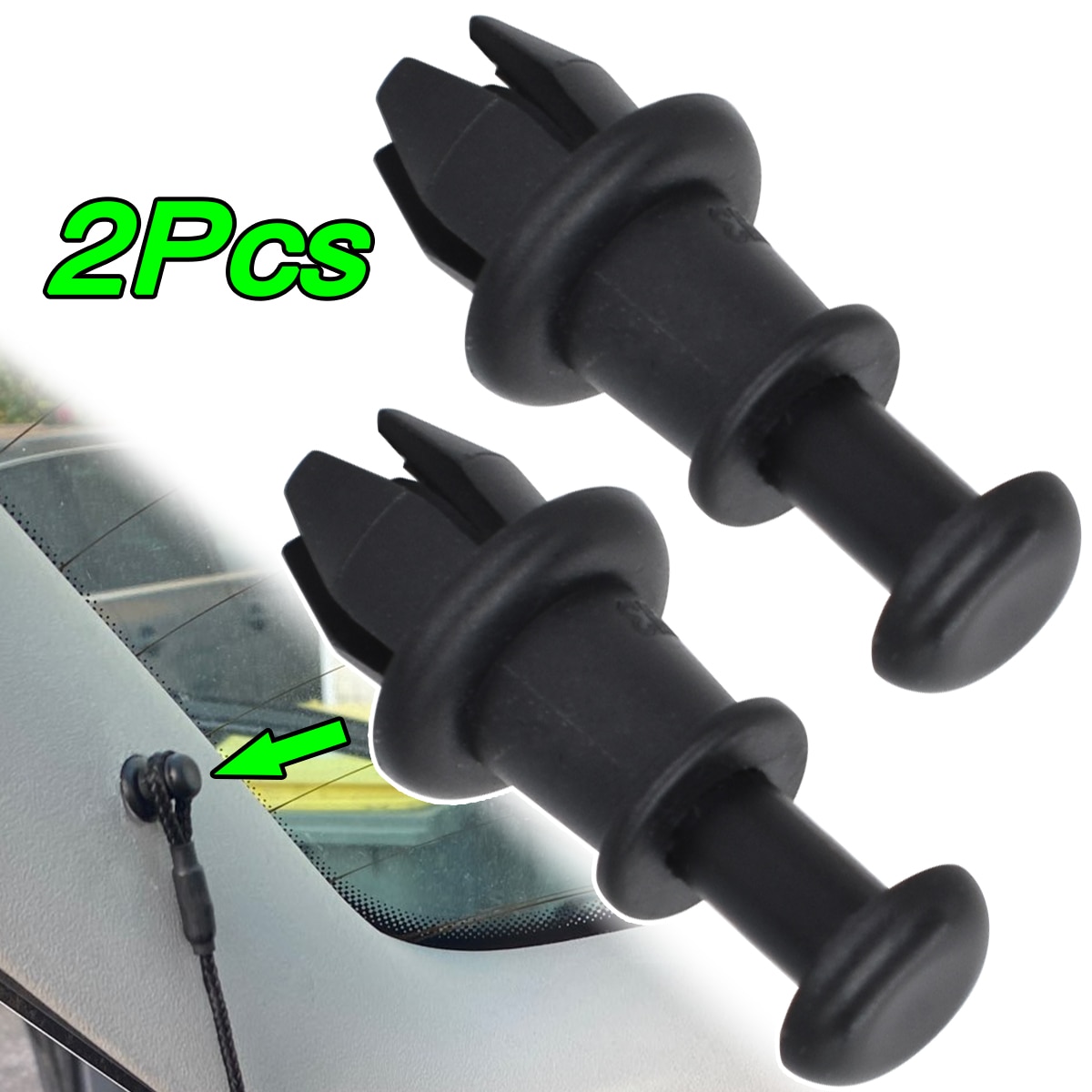 

2X для Skoda Citigo Fabia NJ Kamiq Karoq Octavia 5E Rapid Superb Scala, автомобильная полка для посылок, зажимы для веревки, держатель, шарнирный штифт 1 м 6867574 A