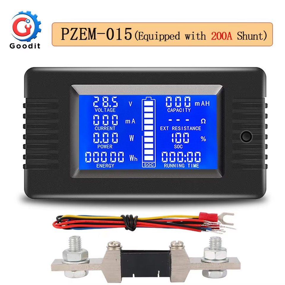 

Gaqqee PZEM многофункциональный тестер аккумуляторов