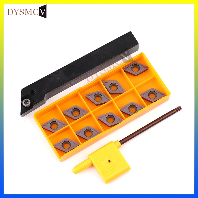 

Набор быстрорежущих вставок DYSMCV SDJCR/L1212H11 и DCMT11T304/308