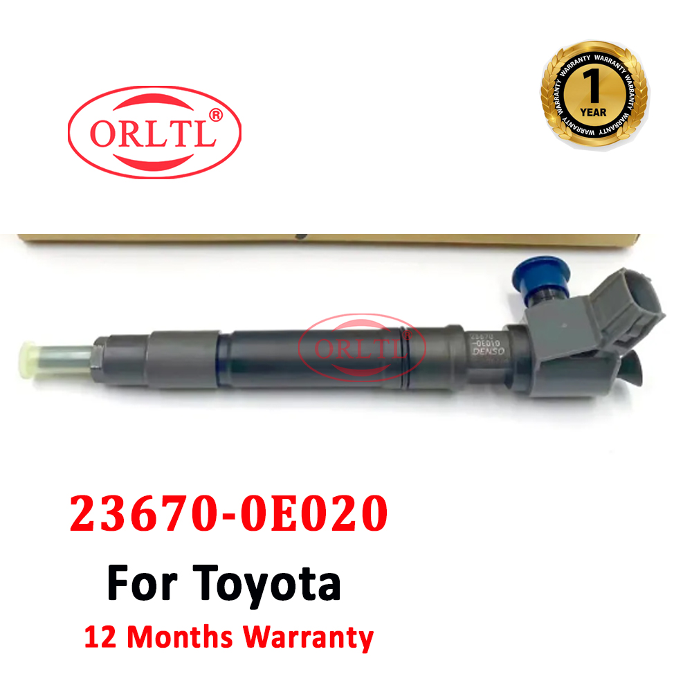 

ORLTL 23670-0E020 Новый инжектор дизельного топлива 23670-0E010 сопло 236700E010 для TOYOTA HILUX REVO 1GD-FTV 2.8L 236700E020