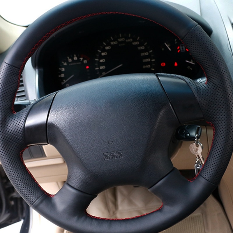 

Чехол на руль автомобиля для Honda Accord 7 2003 2004 2005 2006 2007 Odyssey 2005 2006 2007 2008 2009 2010, сшитый вручную своими руками