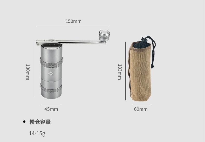 

Ручная кофемолка Campingmoon CC-115 CC-152 из нержавеющей стали