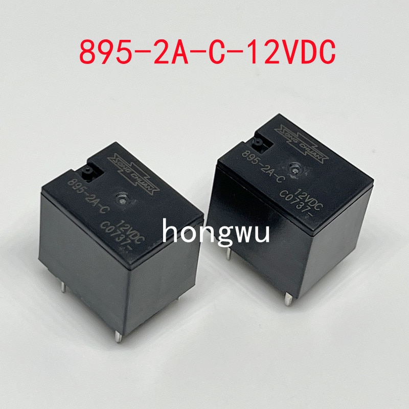 

100% оригинальное новое реле 1 шт./895-2A-C-12VDC 5 контактов
