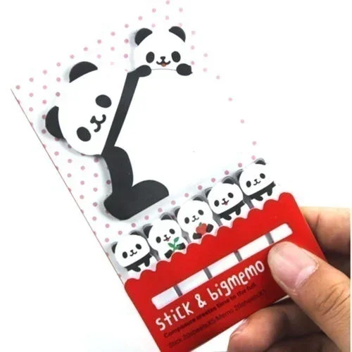 

Липкие заметки Kawaii Панда Кот 12,5х7,5 см