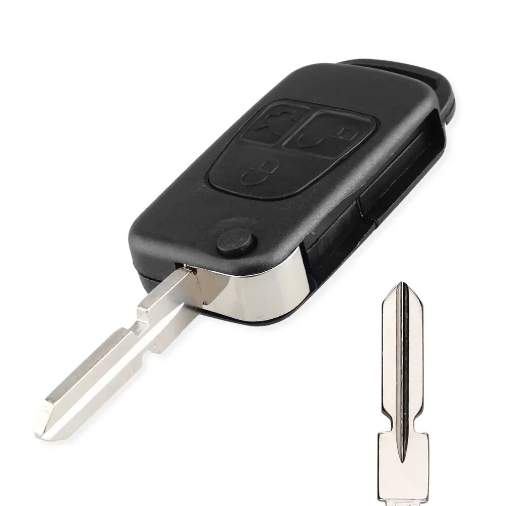 

Сменный Чехол для автомобильного ключа KEYYOU для Benz W168, W124, W202, W203, A, C, E, ML, C, CL, S, SL, SEL, SLK, E113, Мерседес