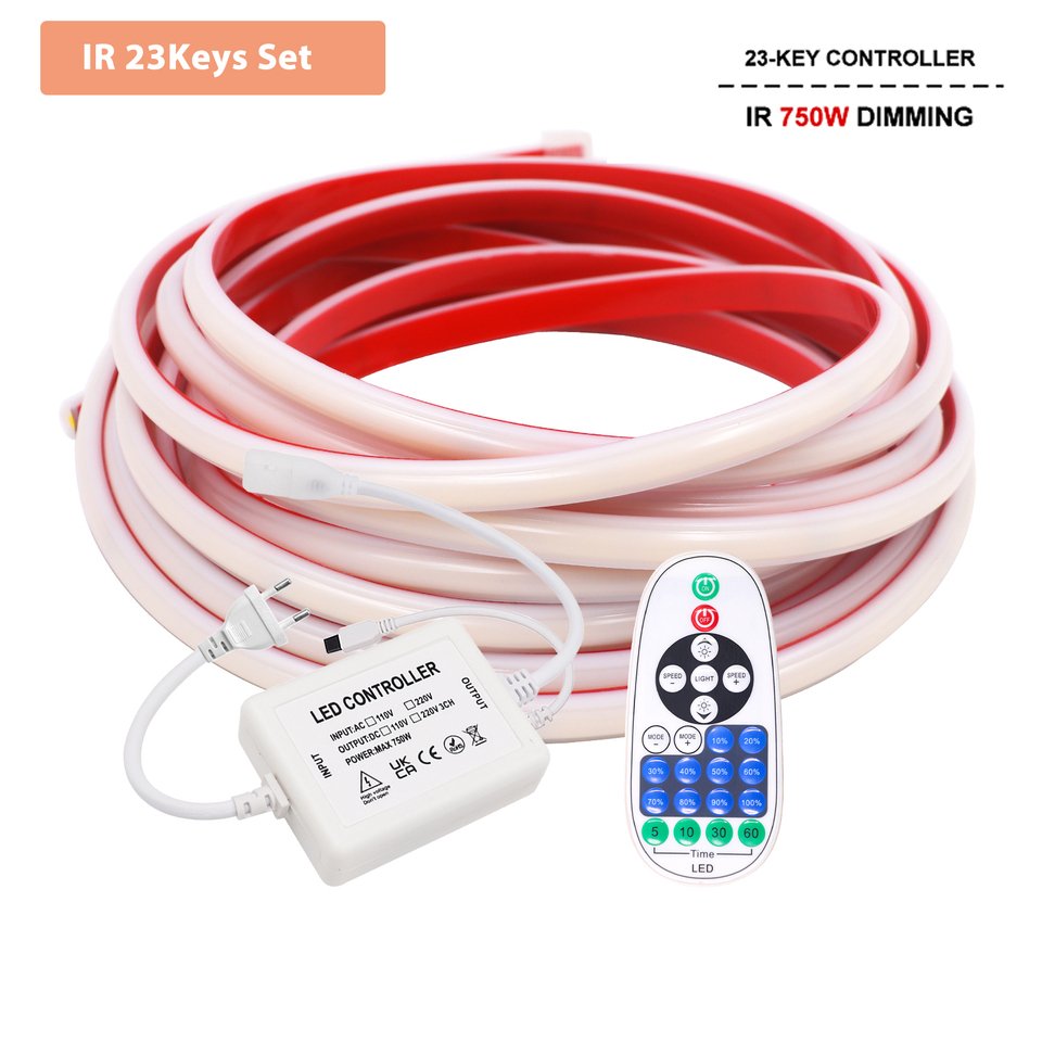 

Светодиодная лента COB 220 В, высокая яркость, клейкая светодиодная лента, Wi-Fi, Bluetooth, настенный сенсорный пульт дистанционного управления, водонепроницаемая гибкая лента