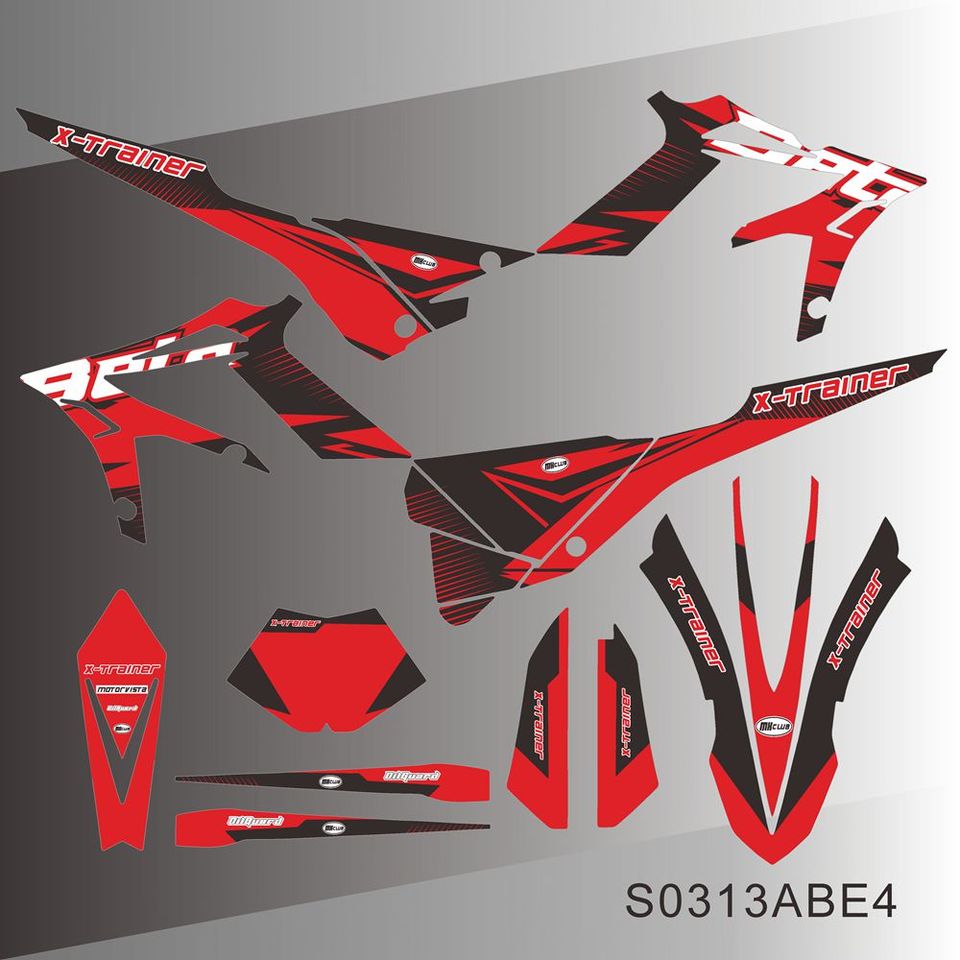 

Для BETA X TRAINER X-TRAINER XTRAINER 250 300 2015 2016 2017 2018 2019, графические наклейки, наклейки, фон для мотоцикла