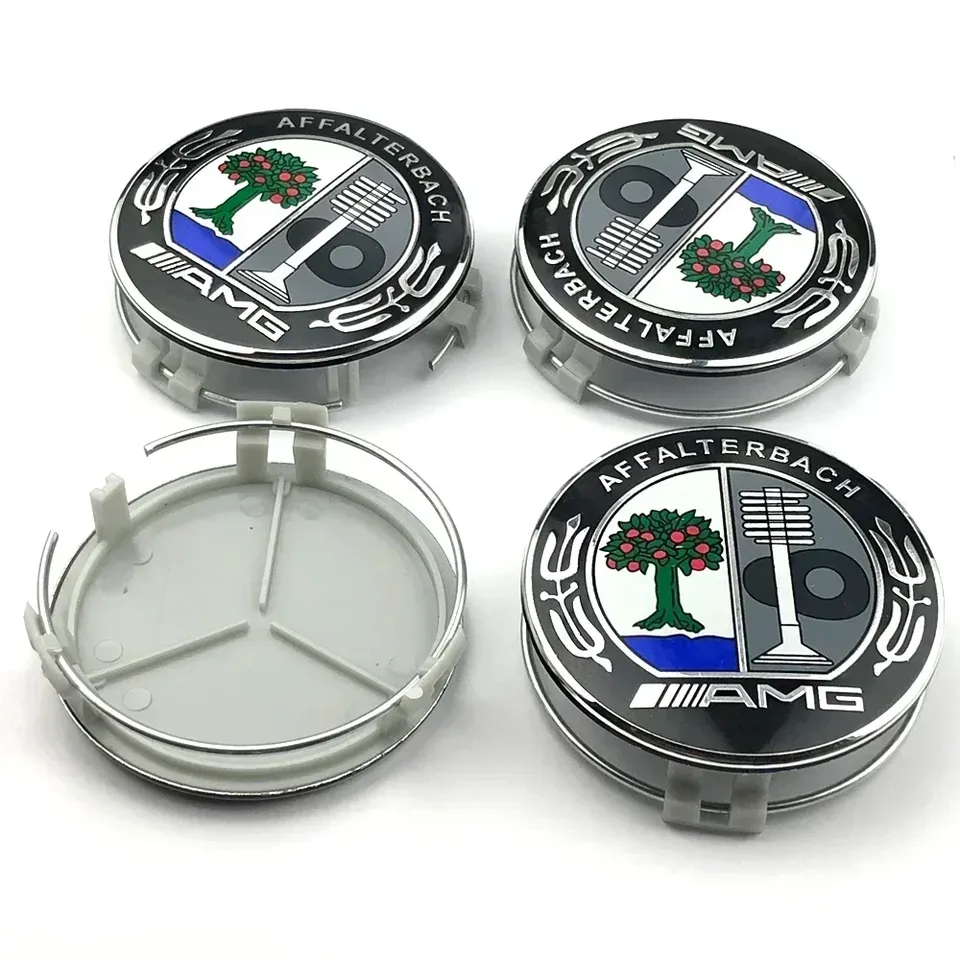

C200 2025 Горячий автомобиль для Mercedes benz AMG 75 мм Центральная крышка ступицы колеса автомобиля для Mercedes benz W203 W204 W205 W209 W210 W211 W212 W1
