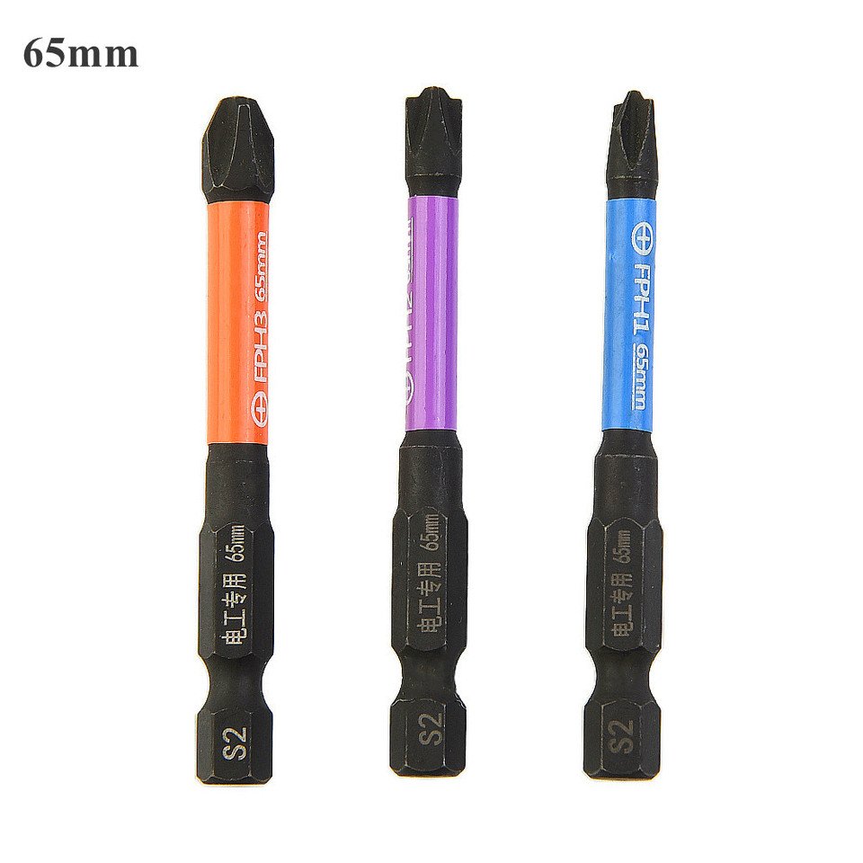 

Набор крестовых бит XMSJ FPH1 FPH2 FPH3 65/110/150 мм