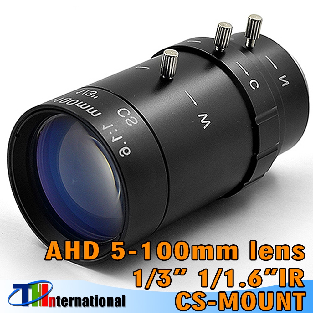 

Объектив Chuan Wei CW05100CS-B 5-100 мм ручной зум