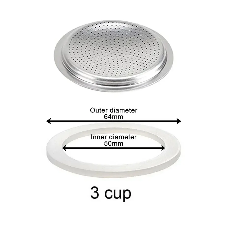 

Силиконовые уплотнительные кольца для кофеварок Moka Pot