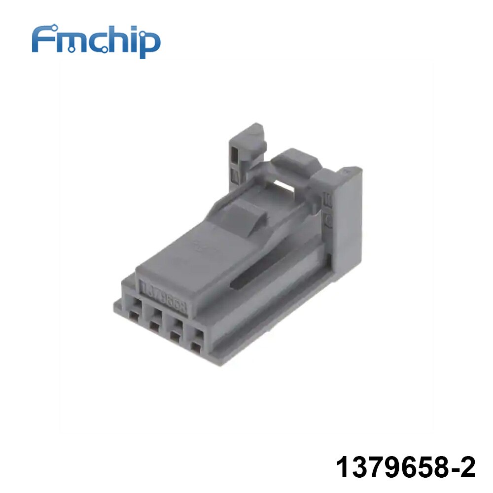 

FMchip 1379658-1 автомобильный разъем 4-контактный черный/серый 24В