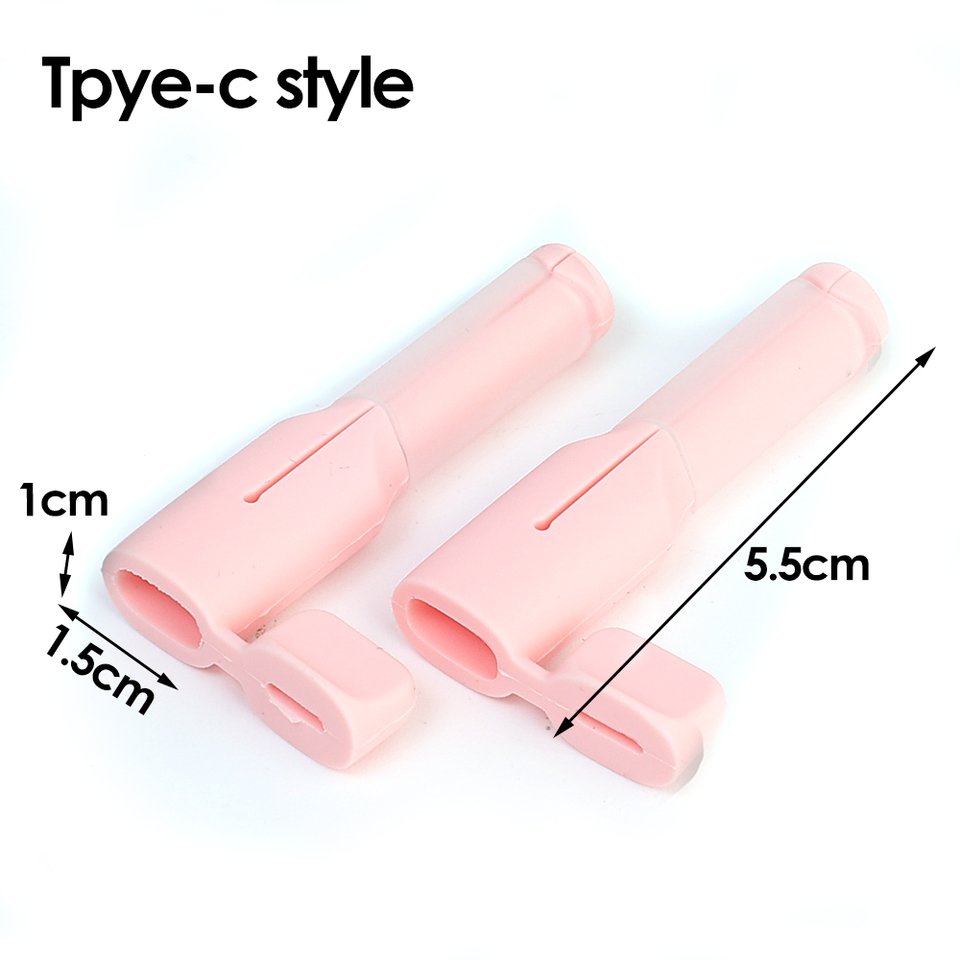 

Силиконовый кабель protector 2 в 1 USB и Type C