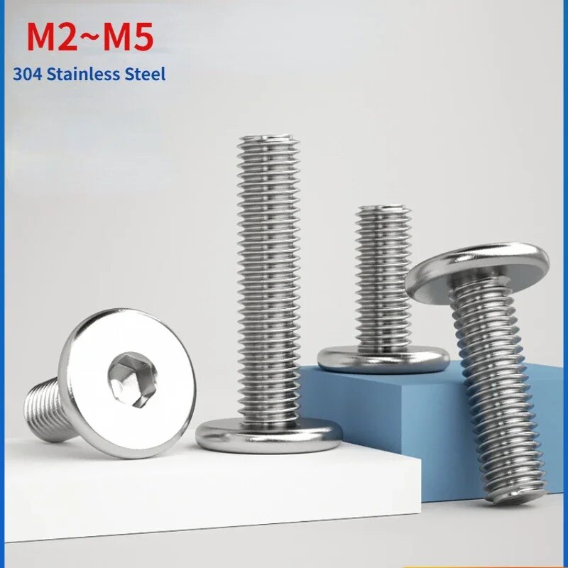 

Нержавеющие винты M2-M5 304